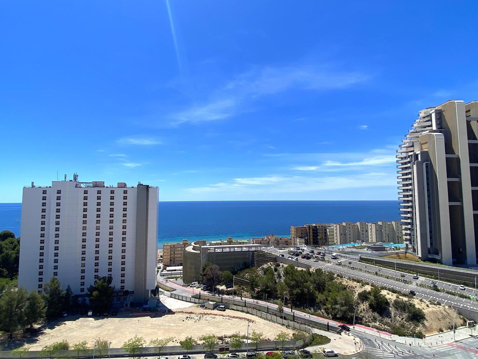 Lujoso Apartament Con Impresionantes Vistas Al Mar Benidorm Kültér fotó