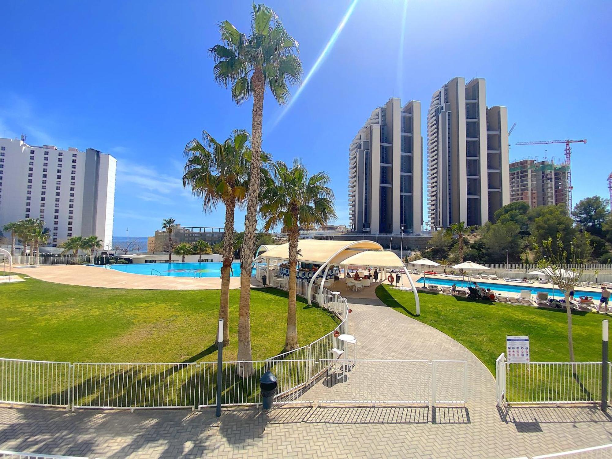 Lujoso Apartament Con Impresionantes Vistas Al Mar Benidorm Kültér fotó